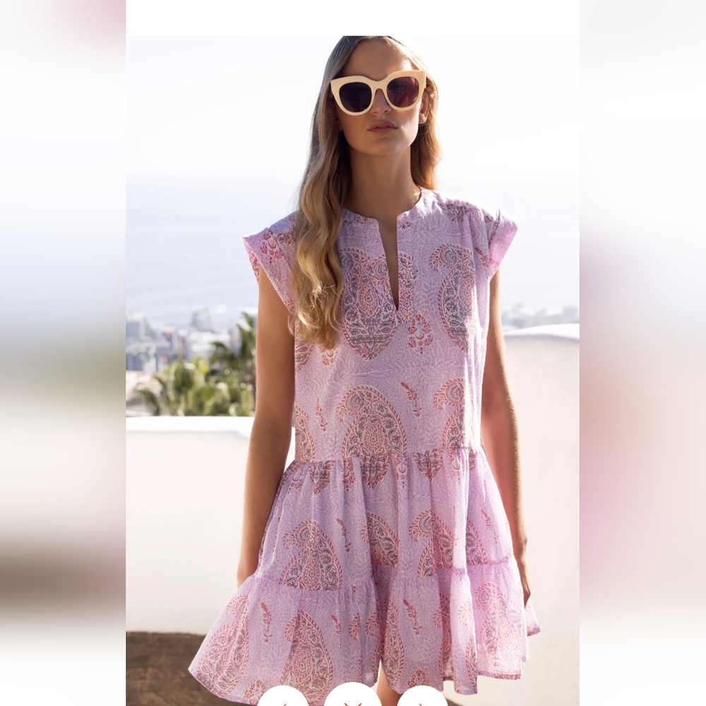 Oliphant Sinched Flirty Short Dress